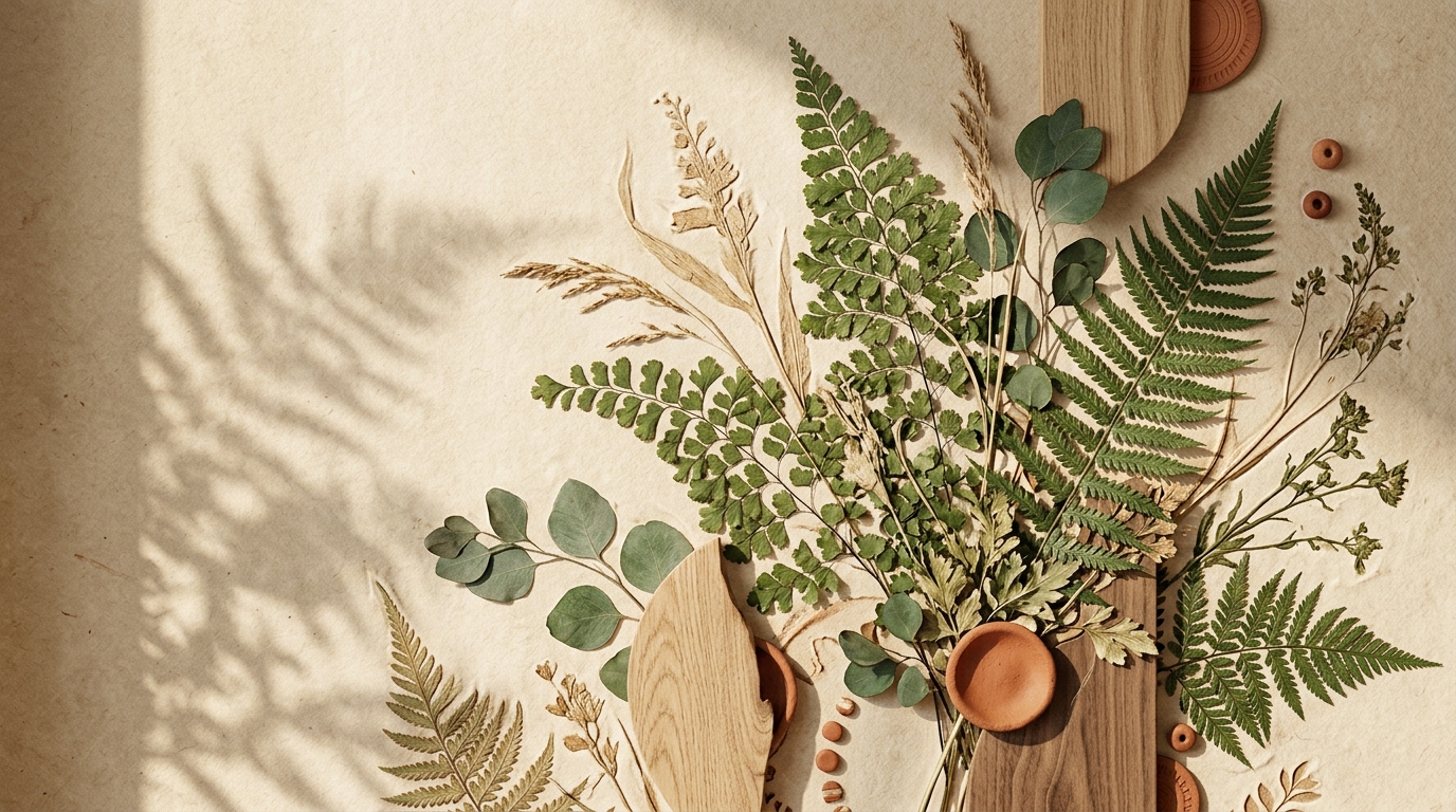 Sand Parchment Botanical