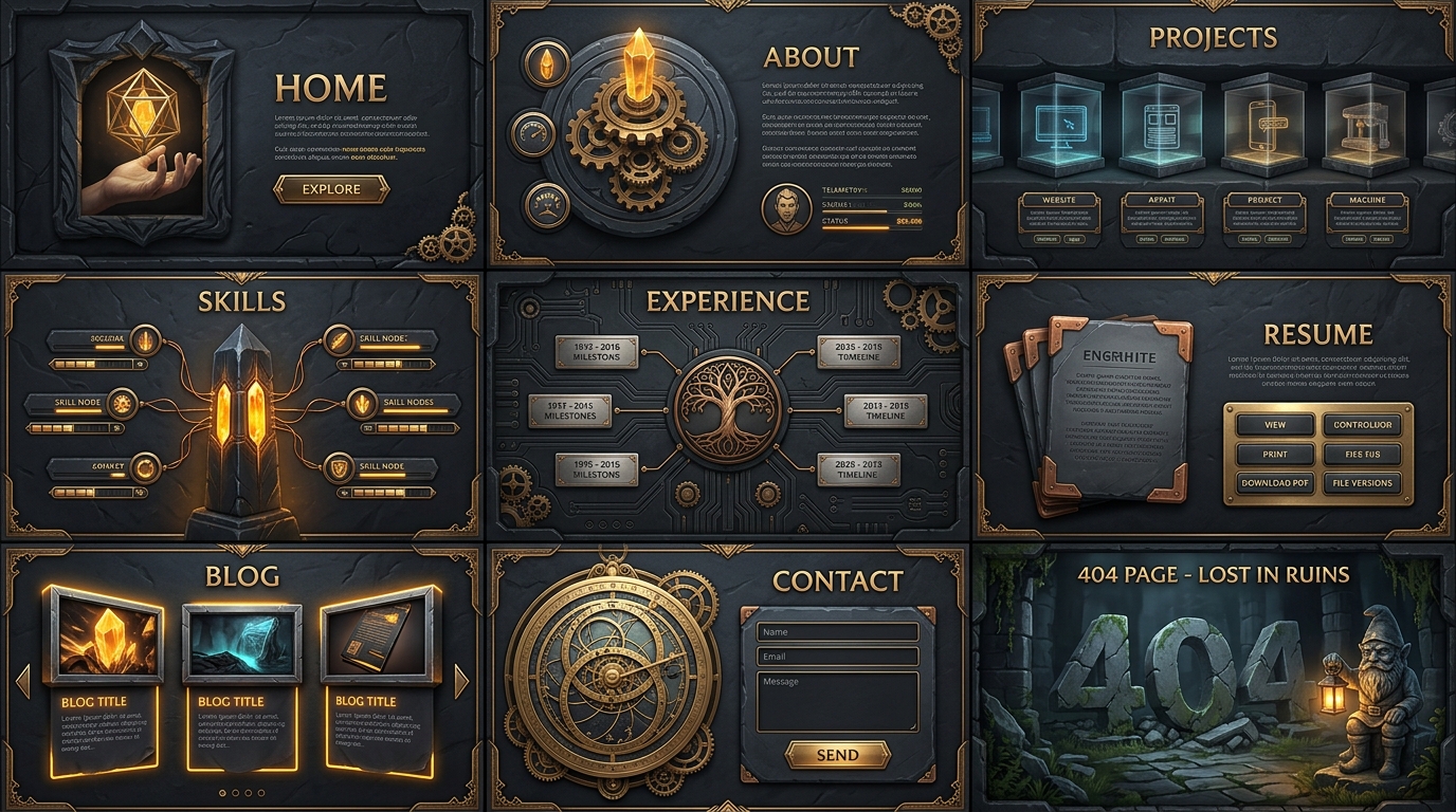 Chrono-Obsidian Sanctuary